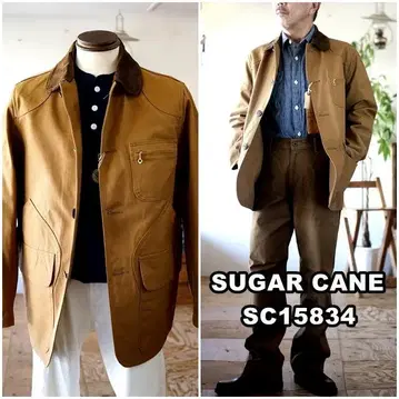 SUGARCANE 슈가케인 브라운 덕 자켓 15834 M