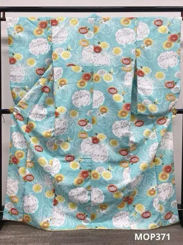 2척 소매 폴리에스테르 기모노 문양 디자인 블렌딩 하카마용