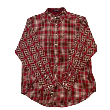 TOMMY HILFIGER 버튼 다운 셔츠 구제 의류 새상품급 빅 사이즈