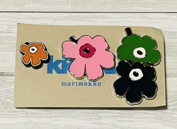 [ marimekko 마리메꼬 ] 핀 배지 미사용 새상품