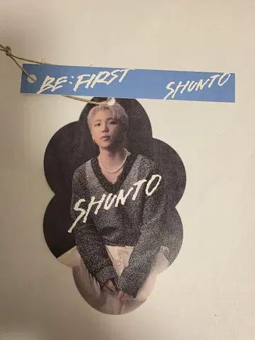 SHUNTO 포토 카드 택