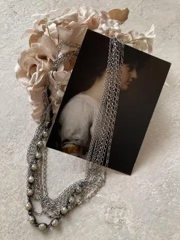 담수 진주 다층 체인 목걸이