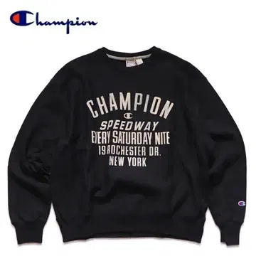 [ Champion ] 풀오버 맨투맨 트레이닝복 속기모 US 규격
