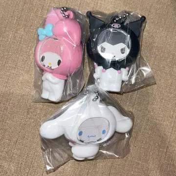 산리오 사진 프레임 마스코트 마이멜로디 쿠로미 시나몬 세트