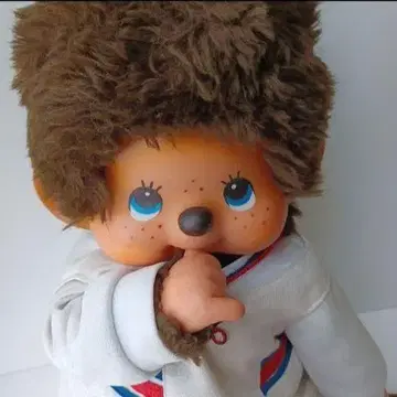 세키구치 몬치치 테니스 봉제 인형 레트로 당시 물품