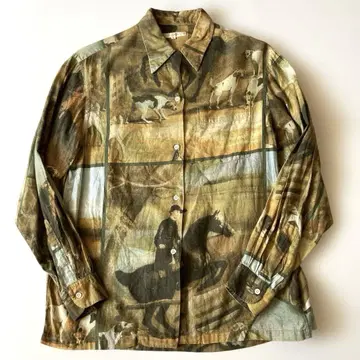 vintage HEMISHERES horse shirt