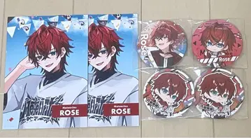 Memories ROSE 캔뱃지와 책자 세트