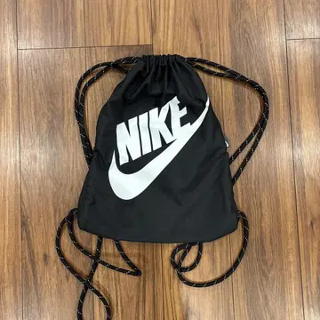 NIKE 드로우 스트링 백 블랙