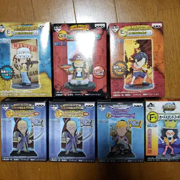 ONE PIECE 월드 컬렉터블 피규어 7체 세트