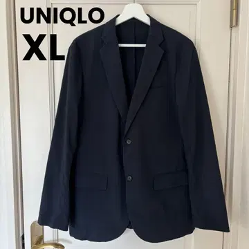 UNIQLO 칸도 자켓 블랙 XL 사이즈 울트라 라이트 코튼 라이크