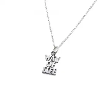 RATS 랏츠 NECKLACE WAY OF LIFE SILVER