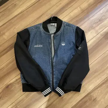 adidas 데님 MA-1풍 자켓 M