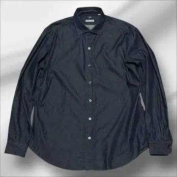 Maker's Shirt 가마쿠라 KAIHARA DENIM 데님 셔츠 L