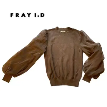 FRAY I.D 프레이 아이디 긴팔 시어 슬리브 니트 풀오버