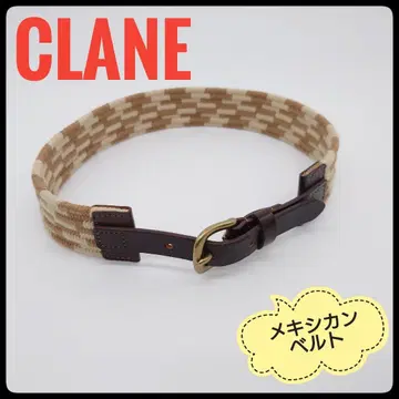 CLANE 클라네 MEXICAN BELT 멕시칸 벨트 베이지