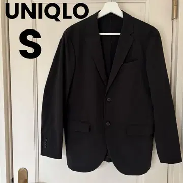 UNIQLO 칸도 자켓 블랙 S 사이즈 울트라 라이트 코튼 라이크