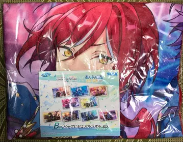 앙스타 세가 럭키 쿠지 B상 나츠메 타월