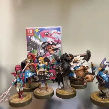 스플래툰2 amiibo 젤다 6체 세트