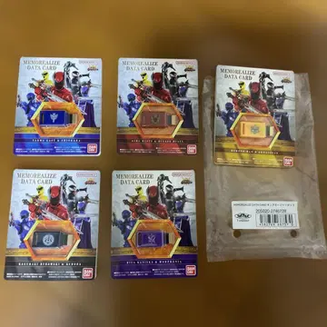 MEMORIALIZE DATA CARD 킹오거 세트