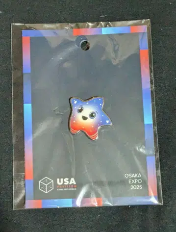 오사카 만박 EXPO 미국관 핀 배지 스파크 USA