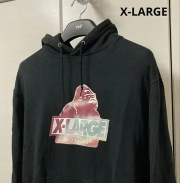 X-LARGE 엑스라지 빅 로고 후드티 풀오버 남성용 XL