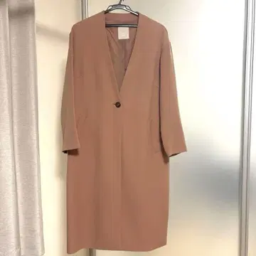 [ 새상품 ] 프리스 마트 V넥 노카라 코트