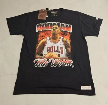 Mitchell & Ness Rodman The Worm 티셔츠