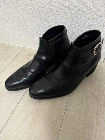 하레 HARE 싱글 몽크 힐 부츠 힐 부츠 27