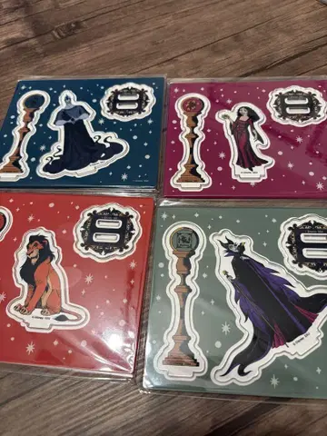 디즈니 빌런즈 하데스 고텔 스카 말레피센트 E상