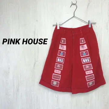 PINK HOUSE 와펜 하프 팬츠