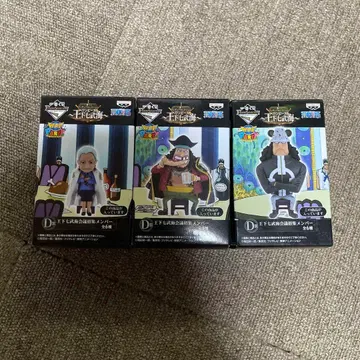 반프레스토 제일복권 피규어 셀렉션 왕하 칠무해 D상 티치, 츠루, 곰