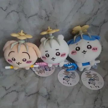 치이카와 (먼작귀) 토벌 마스코트 치이카와 하치와레 토끼 3종 세트