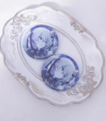 프로세카 니고 미쿠 캔뱃지 2점