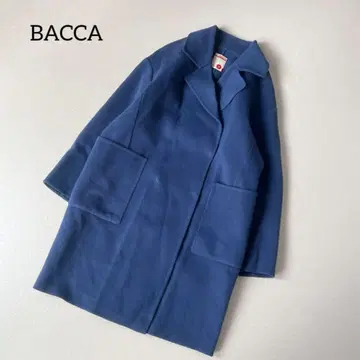 BACCA 파랑 체스터 코트