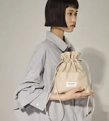 beautiful people 숄더 복조리백