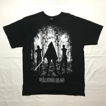 워킹 데드 미션 T셔츠 M TWD 좀비 호러