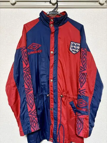 90s UMBRO 잉글랜드 대표 나일론 자켓 코트 리암 갤러거