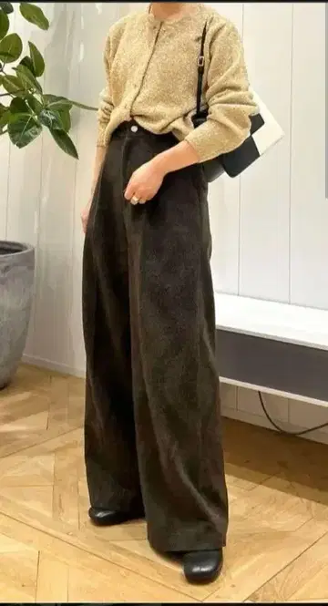 샤이니 메탈 크루넥 가디건 Ballsey
