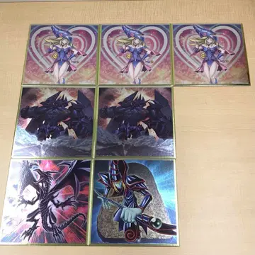 유희왕 제일복권 메탈릭 색지 7장 묶음 판매