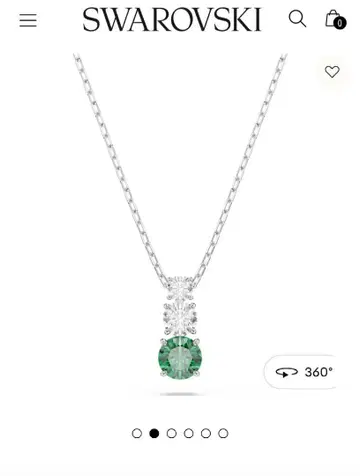 스와로브스키 새상품 AttractTrilogy 목걸이 SWAROVSKI