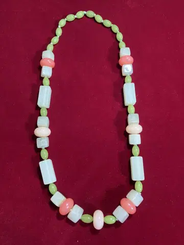 VINTAGE MISSONI NECKLACE 그린