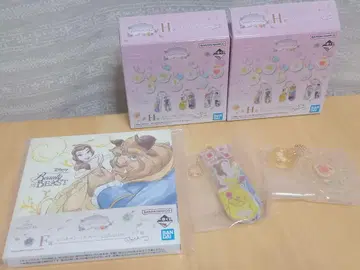 디즈니 프린세스 제일복권 미녀와 야수 3종 세트 (F, H상)