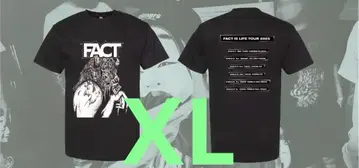 FACT IS LIFE TOUR 티셔츠 XL