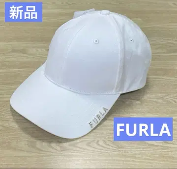 미사용 새상품 FURLA 훌라 코튼 캡 모자 화이트