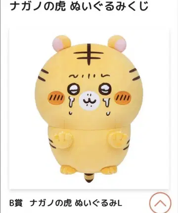 나가노의 호랑이 봉제 인형 복권 B상 봉제 인형 L