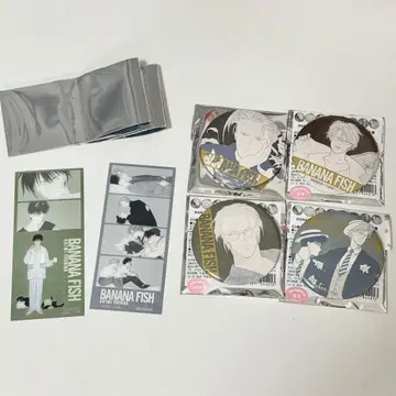 바나나 피쉬 캔뱃지 HMV 구매 혜택 6개 세트