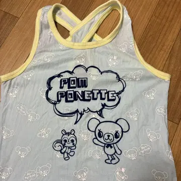 POM PONETTE 탱크탑 민트 L 헤이세이 레트로