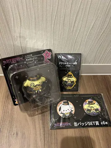 Sanrio characters Halloween2025 복권 폼폼푸딩