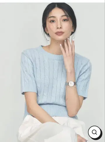 블루 팔랑 blue palang / TOM SHORT KNIT 로얄