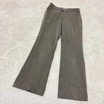 다마 컬렉션 플레어 팬츠 치노 팬츠 데님 일본제 M 카키 그레이